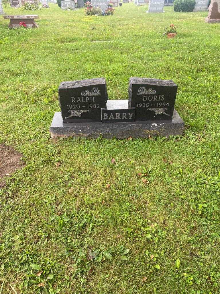 Ralph Barry's grave. Photo 2
