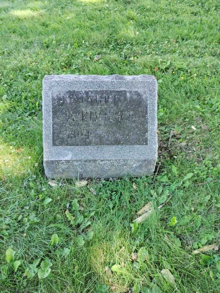 Alexander H. Khoury's grave. Photo 2