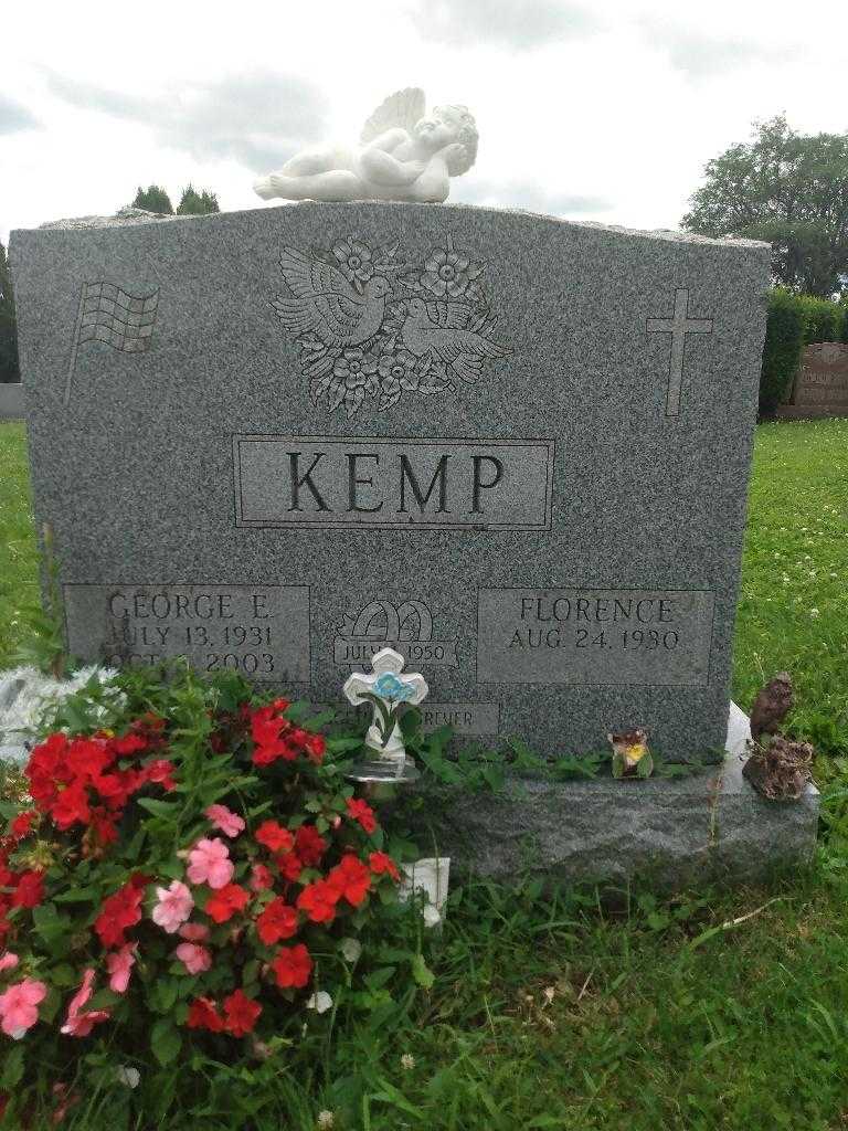 Florence Kemp's grave. Photo 2