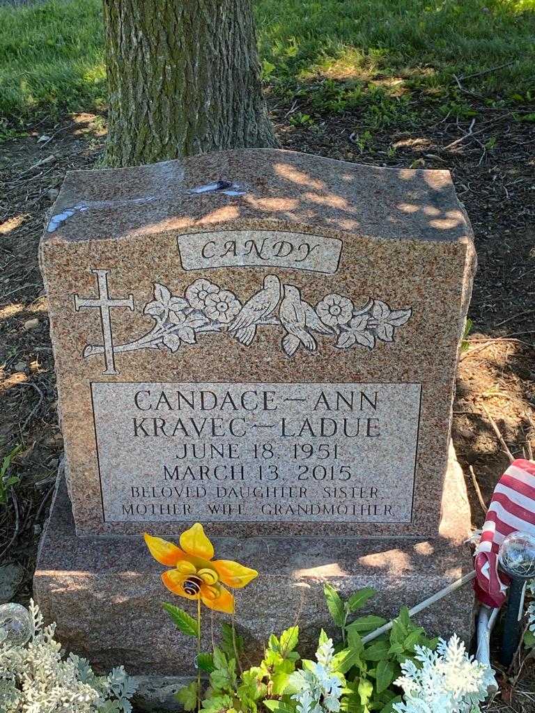 Candace-Ann Kravec-Ladue's grave. Photo 3