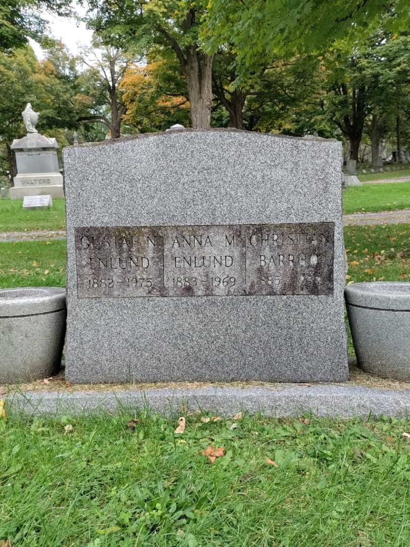 Anna M. Bauko Enlund's grave. Photo 3