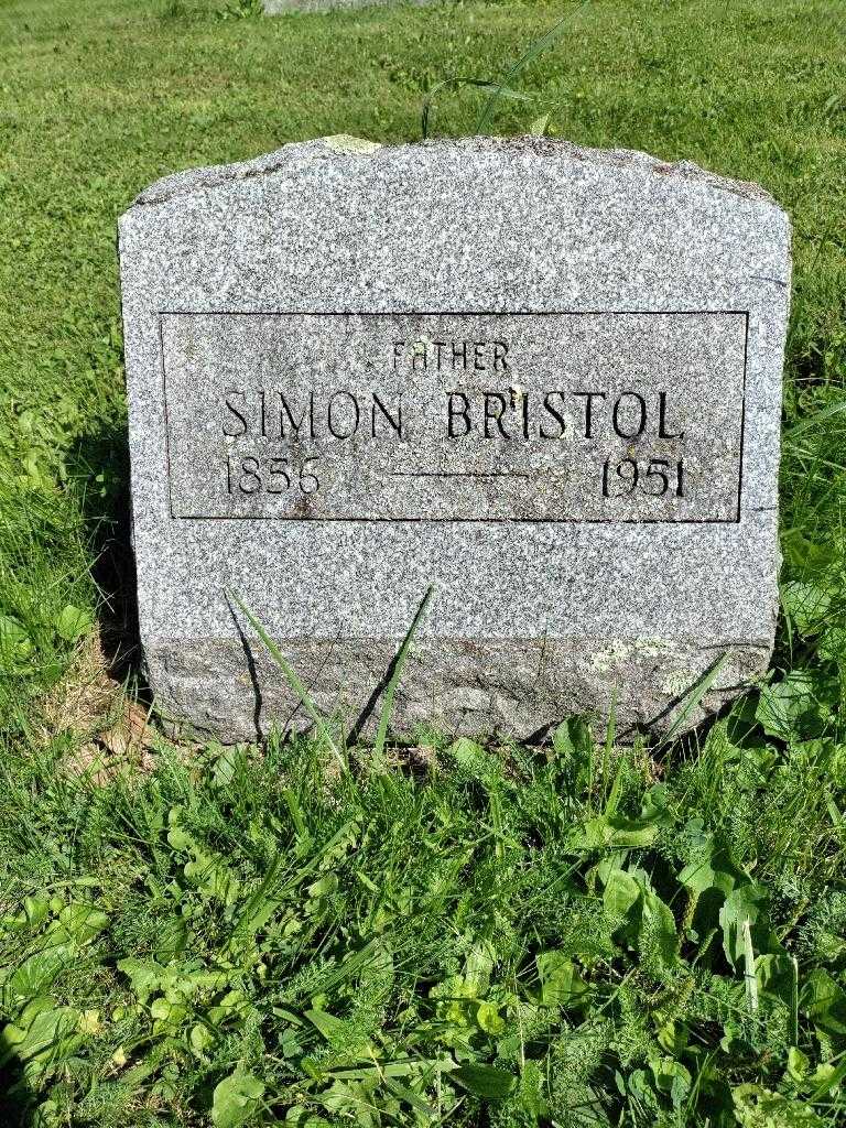 Simon Bristol's grave. Photo 3