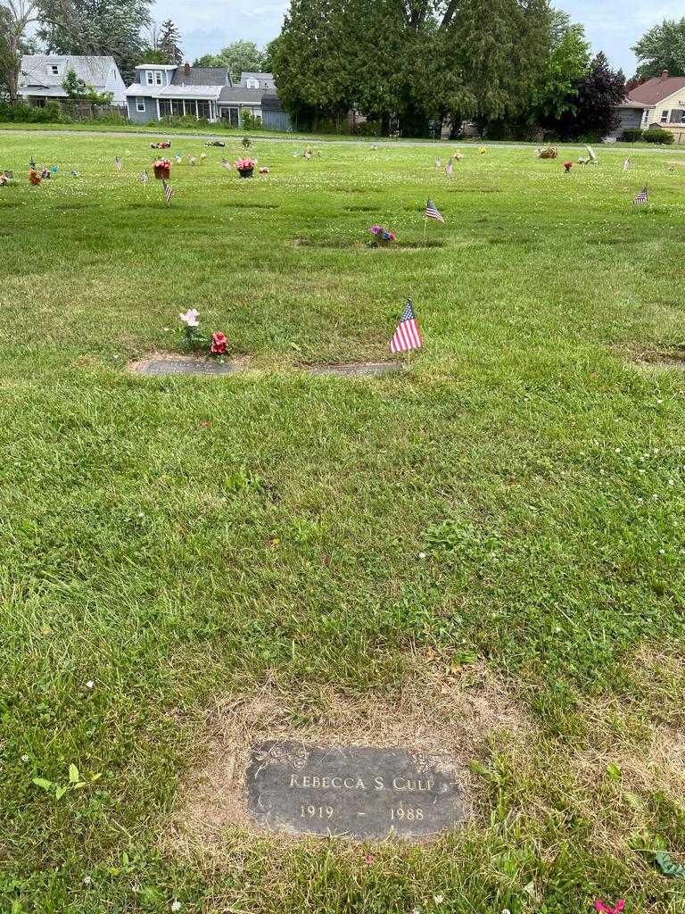 Rebecca S. Culp's grave. Photo 2