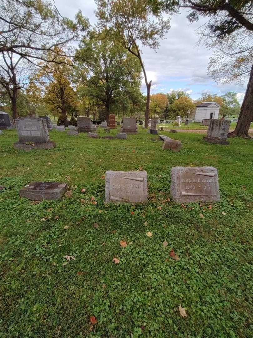 Emma Patch's grave. Photo 1