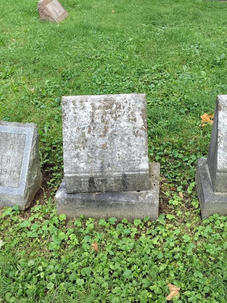 Clarence Fuller's grave. Photo 2