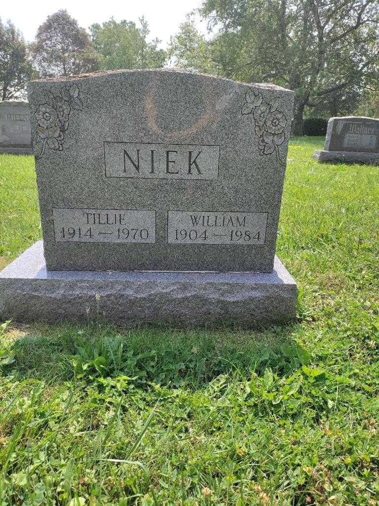 Tillie Niek's grave. Photo 3