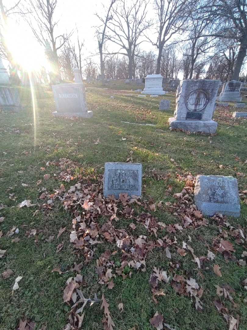 Etta Joel Klein's grave. Photo 1
