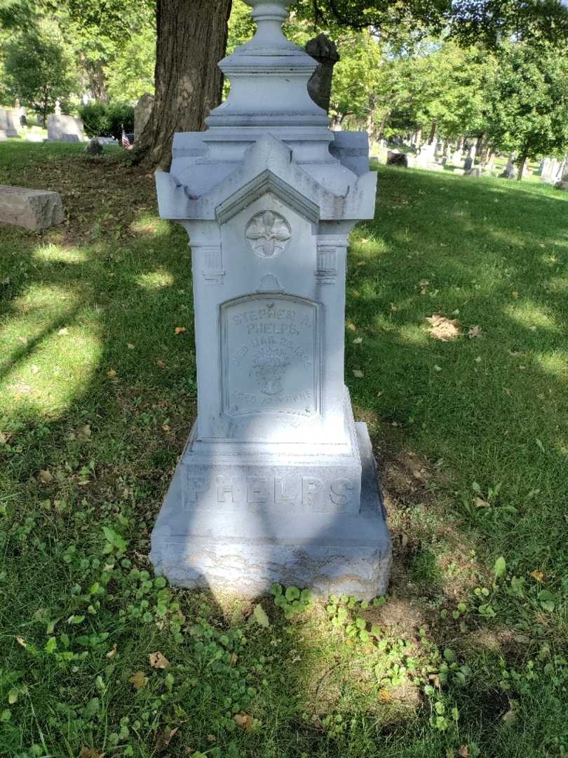 Stephen A. Phelps's grave. Photo 3