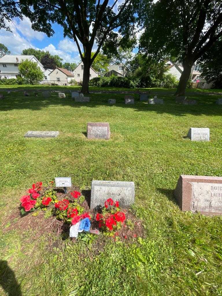 George A. Lening's grave. Photo 2