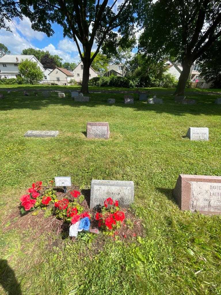 George A. Lening's grave. Photo 1