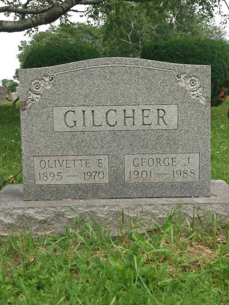 George J. Gilcher's grave. Photo 3