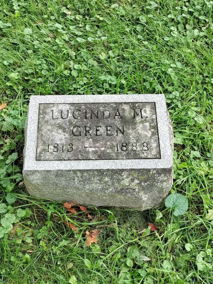 Lucinda M. Green's grave. Photo 3