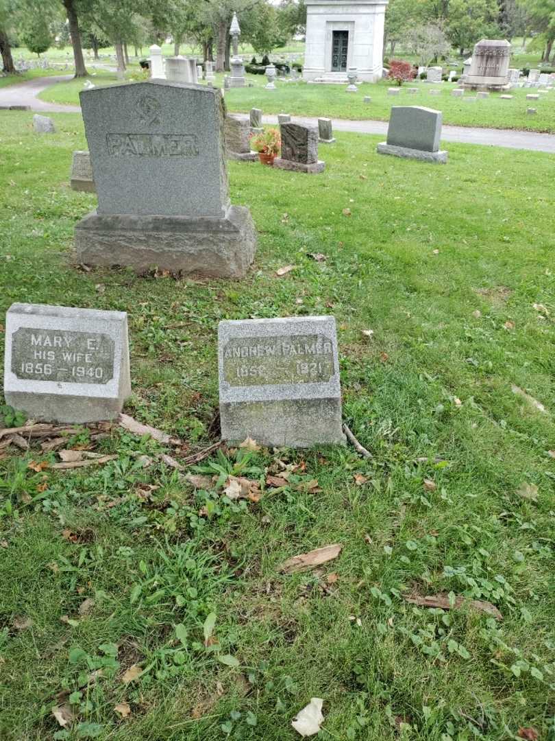 Andrew Palmer's grave. Photo 1