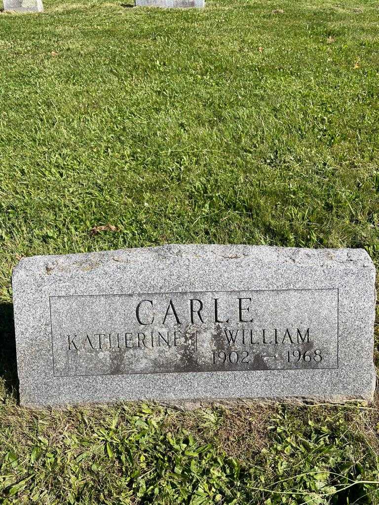 William N. Carle's grave. Photo 3