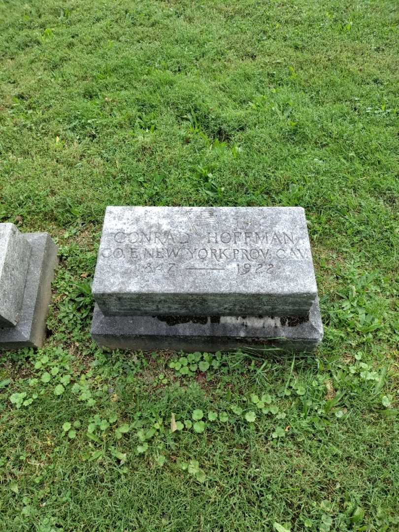 Conrad Hoffman's grave. Photo 2