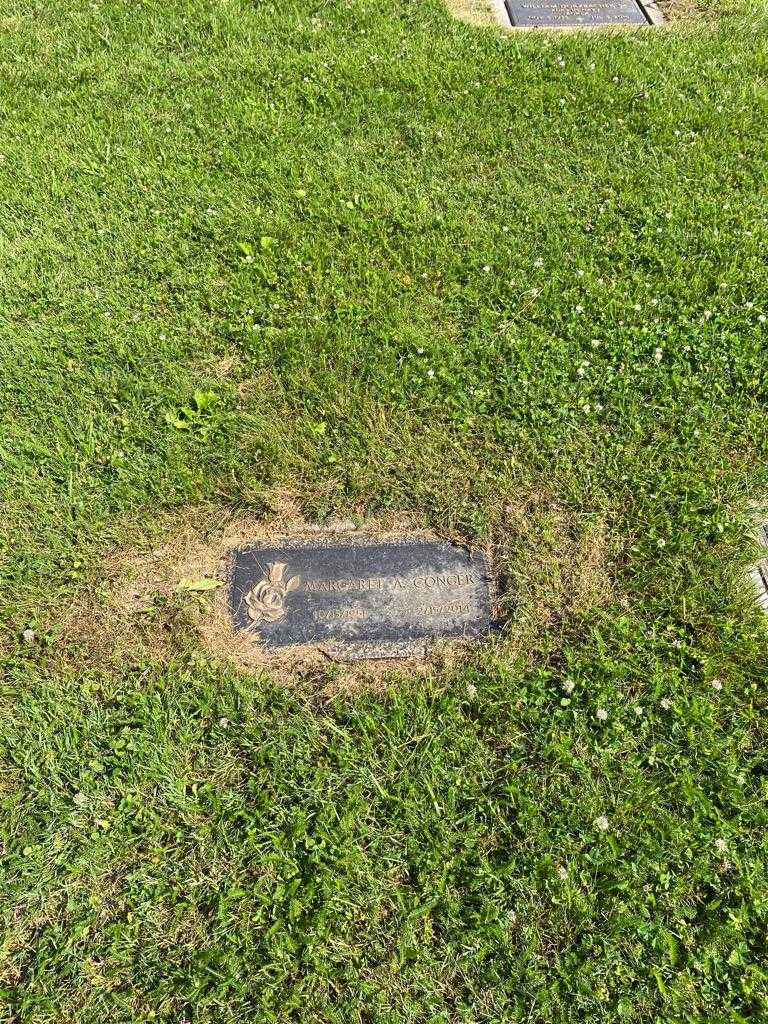 Margaret A. Conger's grave. Photo 2