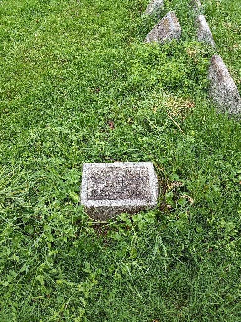 Betty Jane Baum's grave. Photo 1