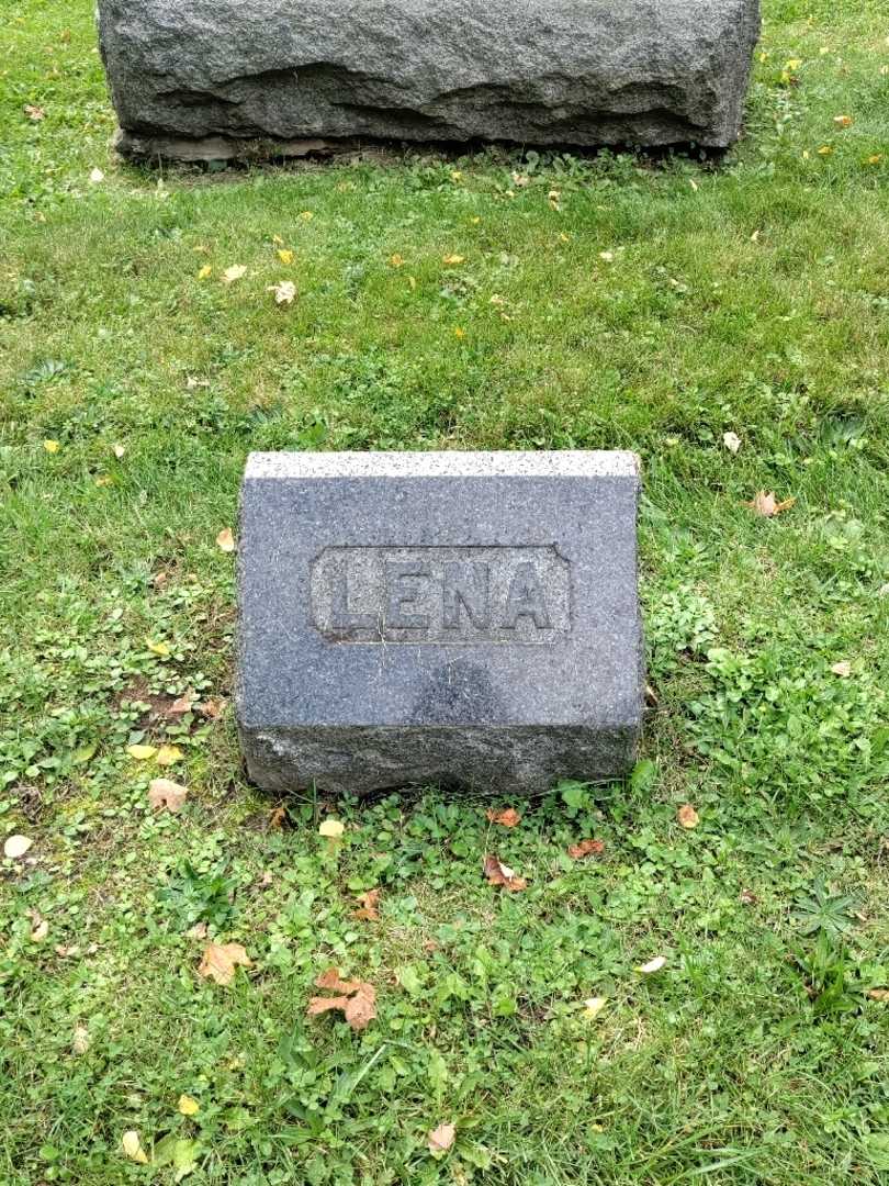 Lena Caroline Kalb's grave. Photo 4