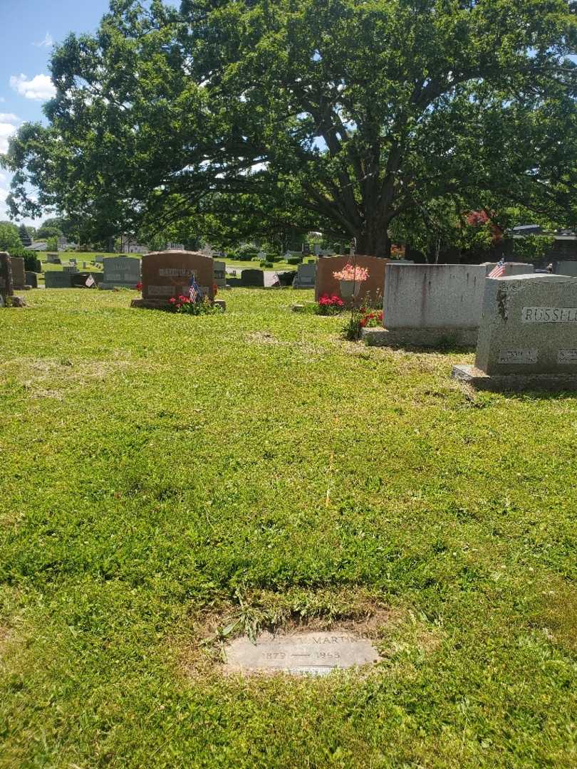 Stephen C. Martin's grave. Photo 1