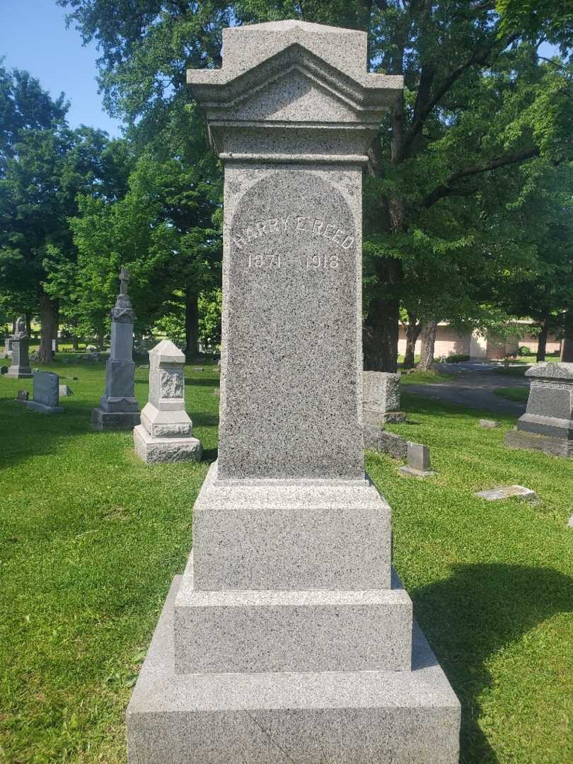 Harry E. Reed's grave. Photo 2