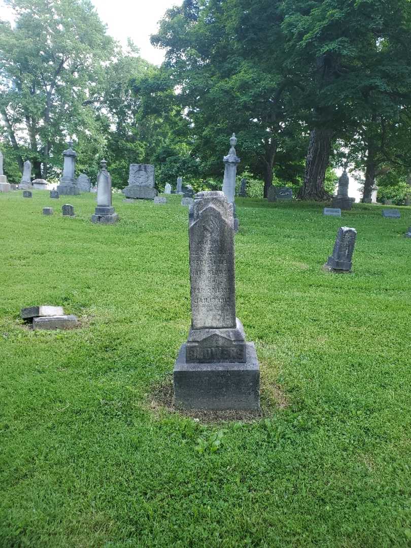 Truman S. Blowers's grave. Photo 1