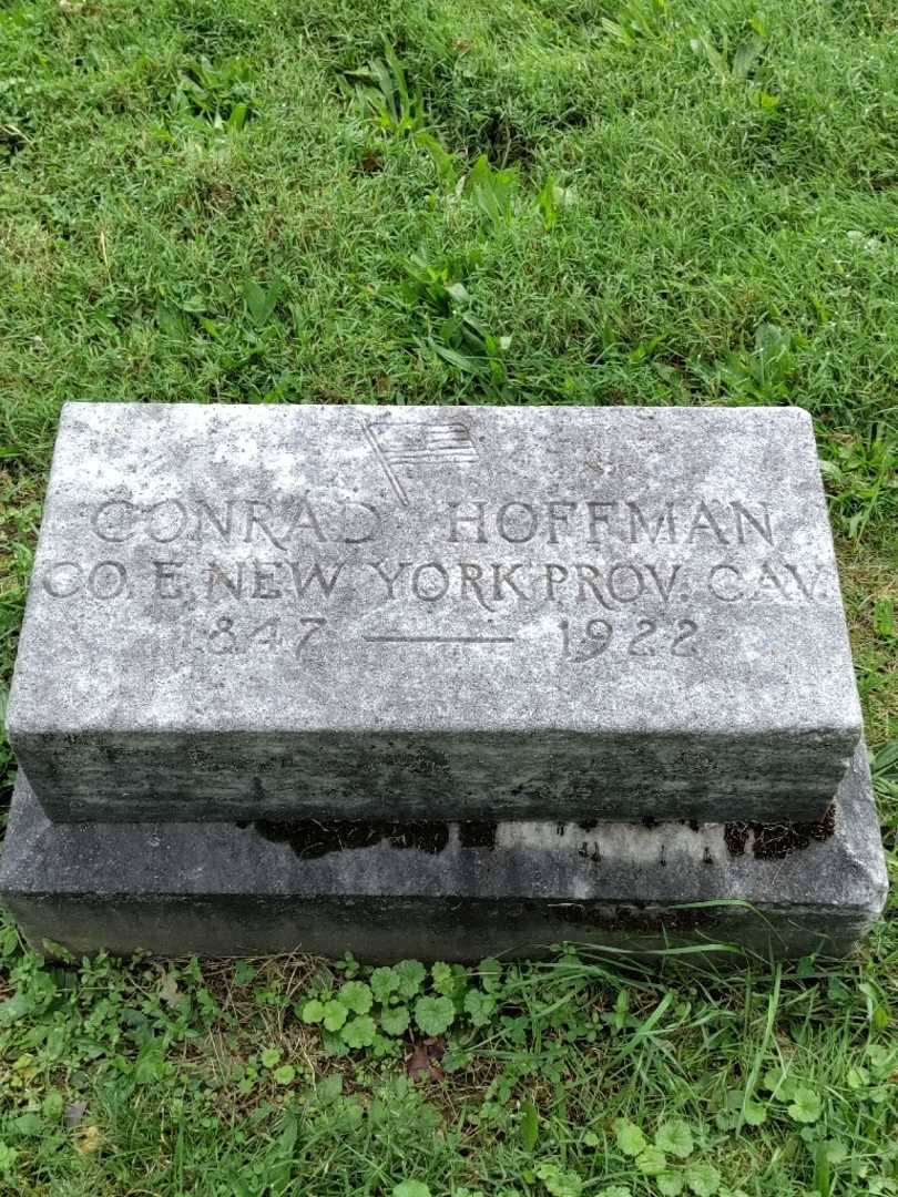 Conrad Hoffman's grave. Photo 3