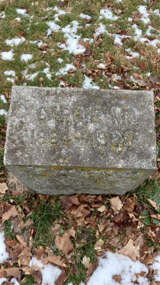 Carrie M. Bainbridge's grave. Photo 3