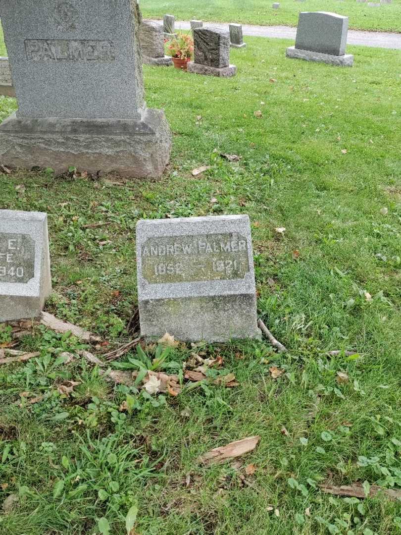 Andrew Palmer's grave. Photo 2