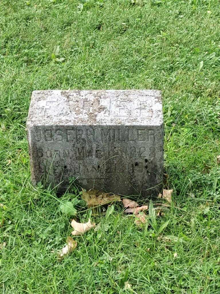 Joseph Miller Senior's grave. Photo 3
