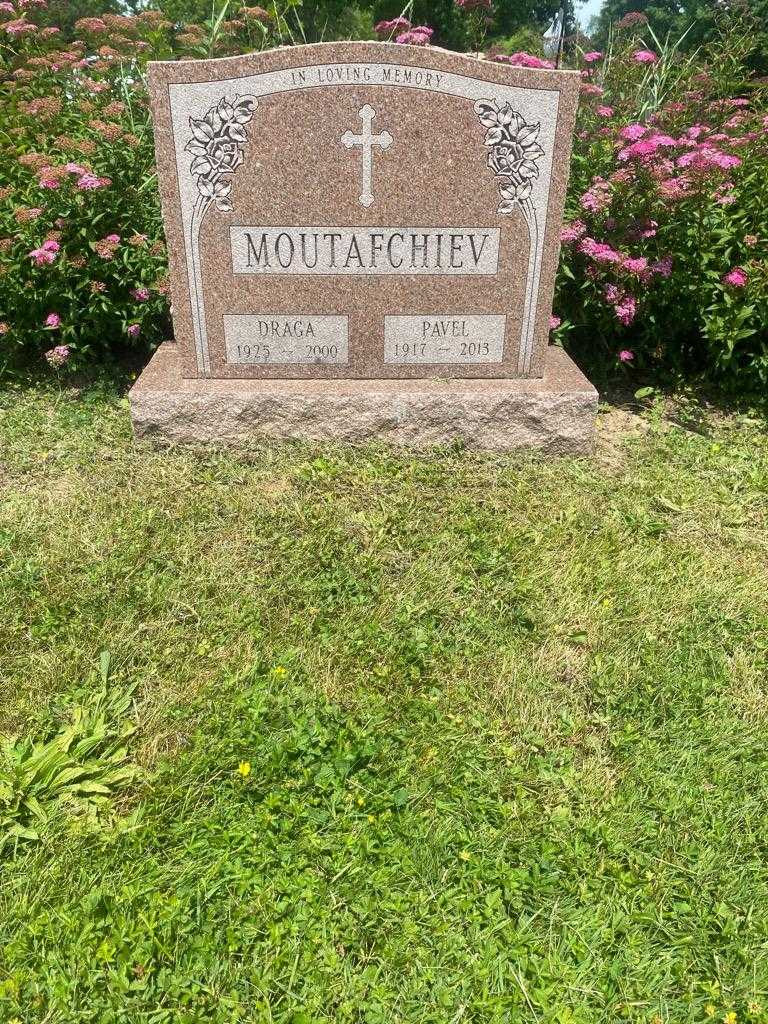 Pavel Moutafchiev's grave. Photo 2