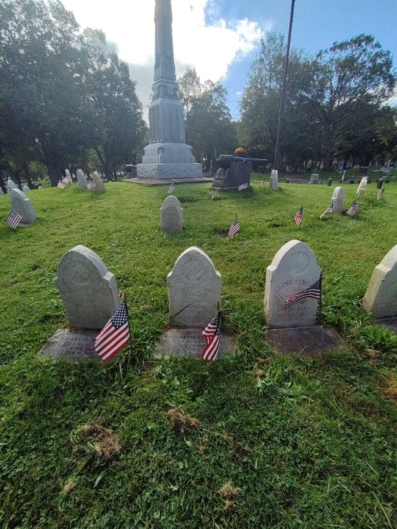 Joseph Brown's grave. Photo 1