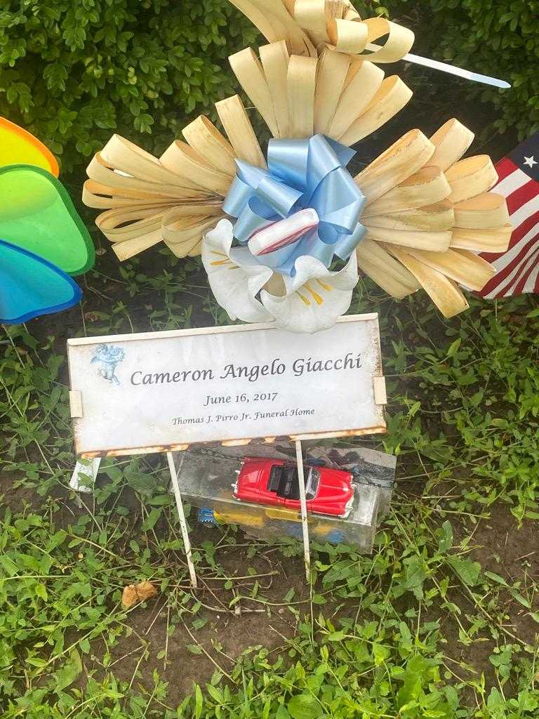 Cameron Angelo Giacchi's grave. Photo 1