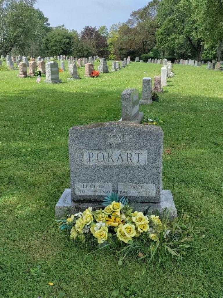 Lucille Pokart's grave. Photo 3