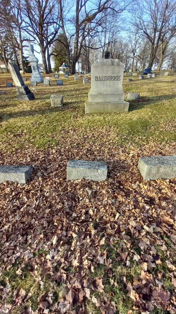 Susan M. Bainbridge's grave. Photo 1