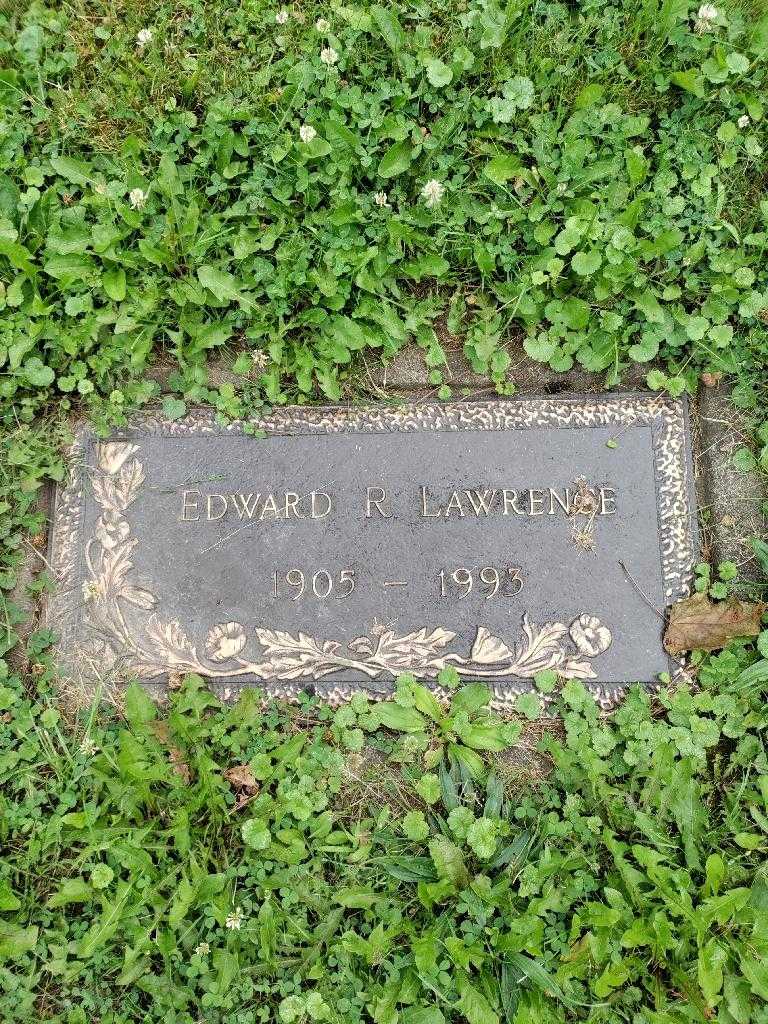 Edward R. Lawrence's grave. Photo 9