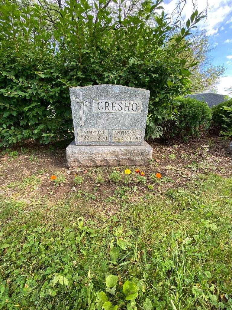 Catherine Cresho's grave. Photo 1