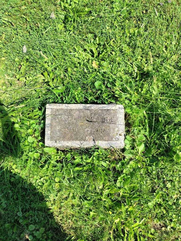 Mabel L. Lindboc's grave. Photo 2