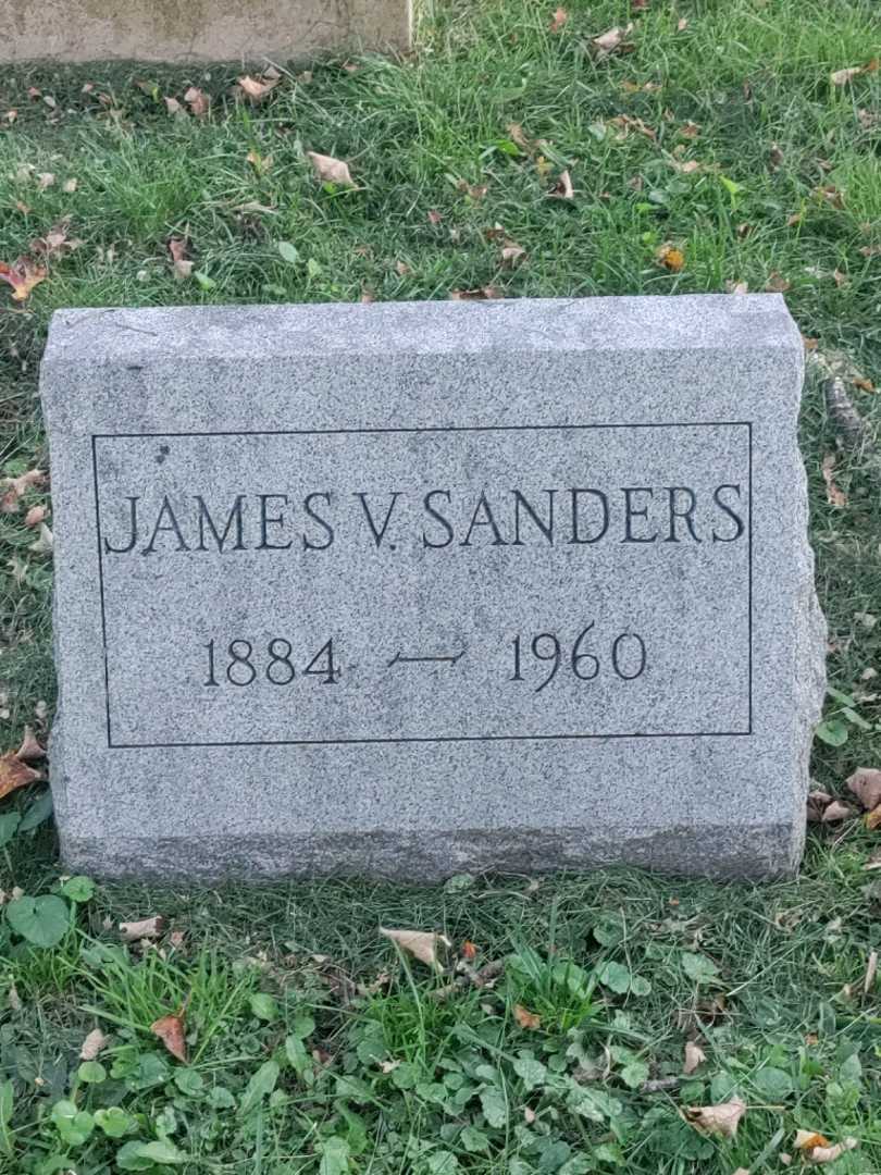 James V. Sanders's grave. Photo 3