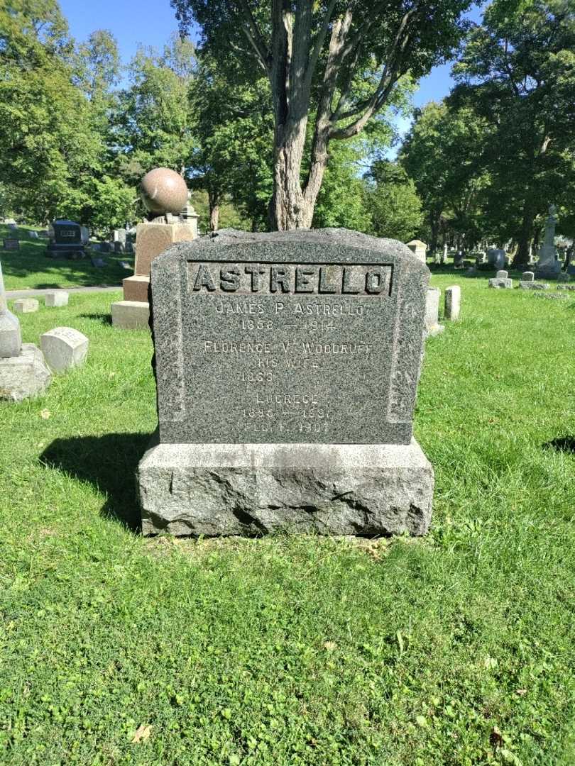 Florence F. Astrello's grave. Photo 2