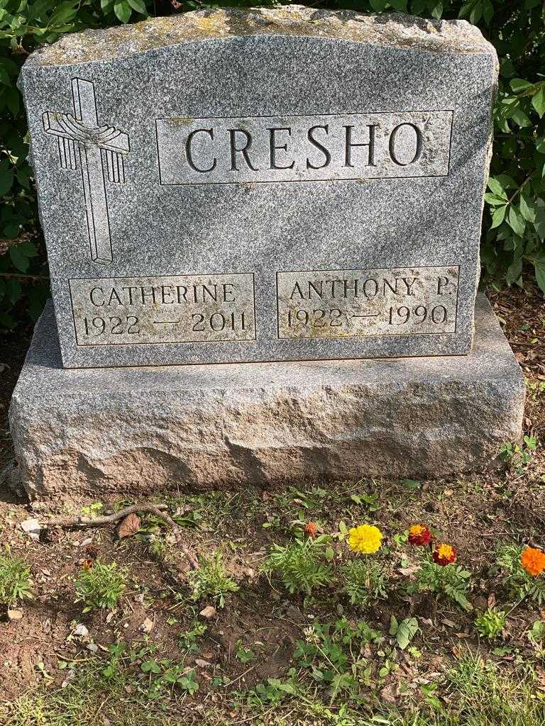 Catherine Cresho's grave. Photo 3
