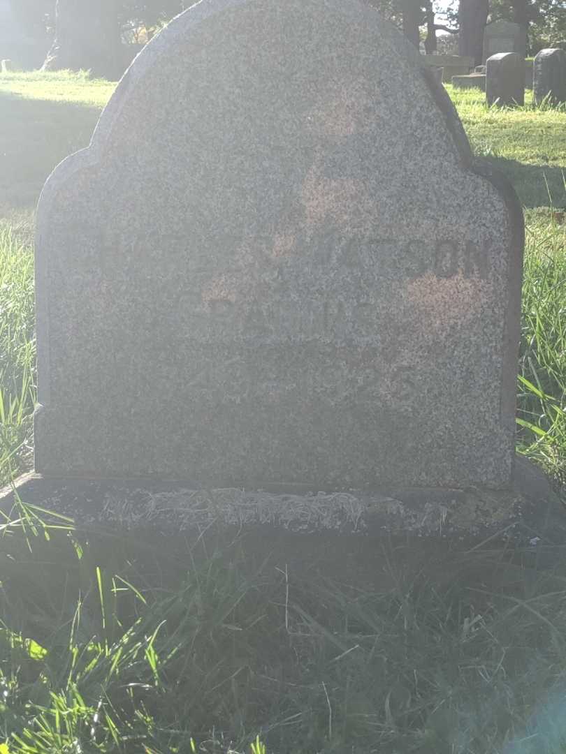 Charles Watson Grannis's grave. Photo 3