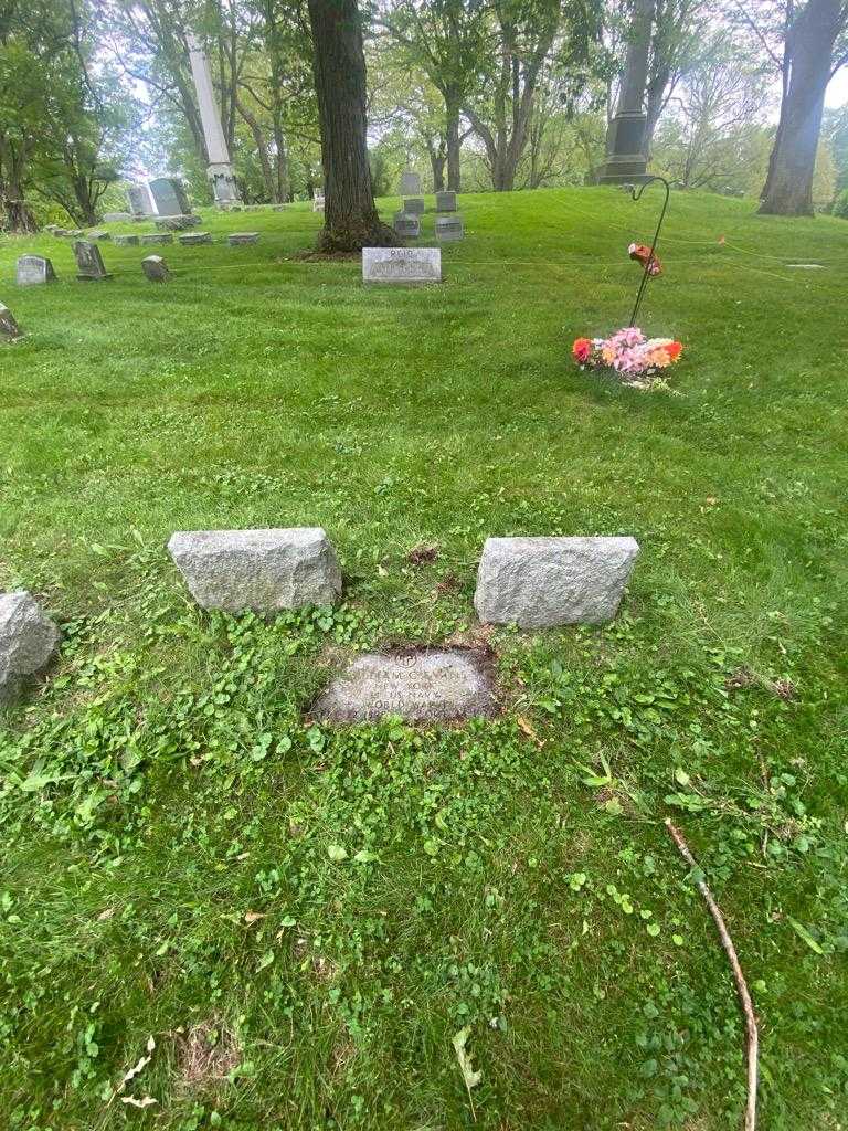 William C. Evans's grave. Photo 1