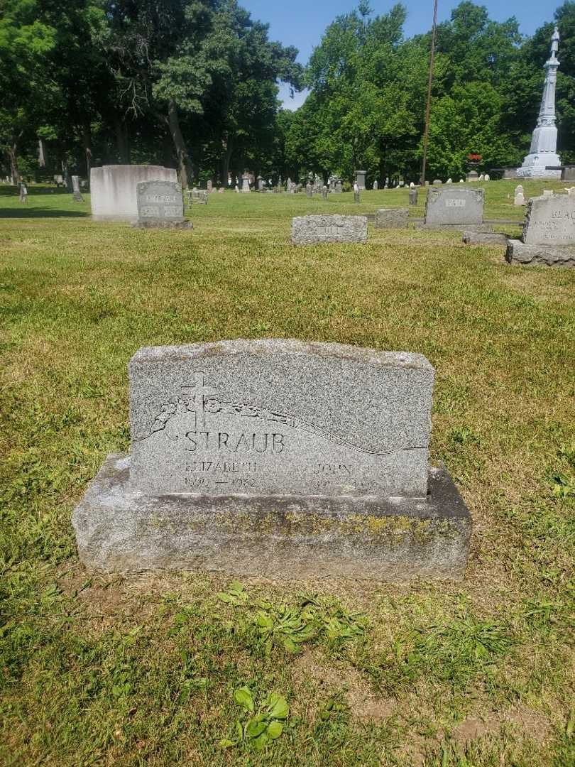 Elizabeth Straub's grave. Photo 2