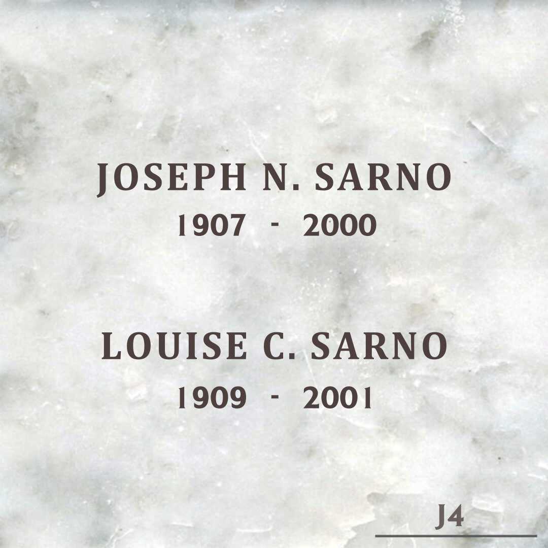 Louise C. Sarno's grave