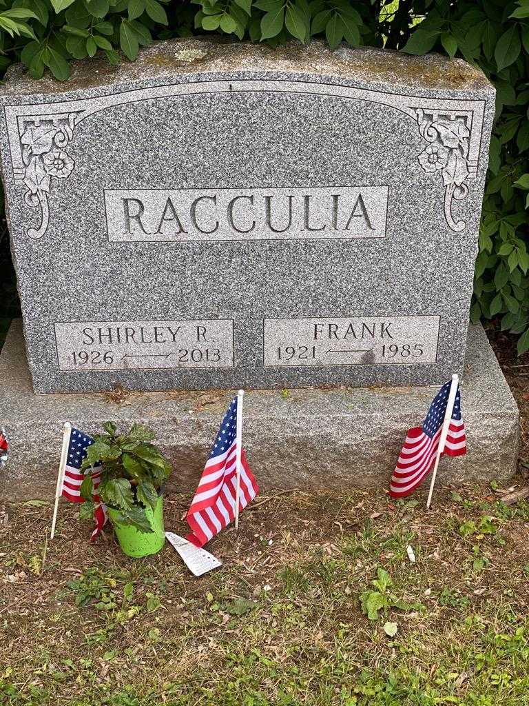 Frank Racculia's grave. Photo 3