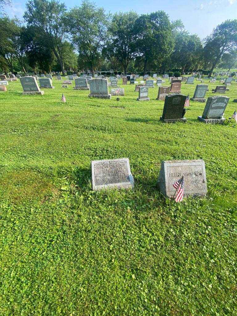 Duncan A. MacKenzie's grave. Photo 1