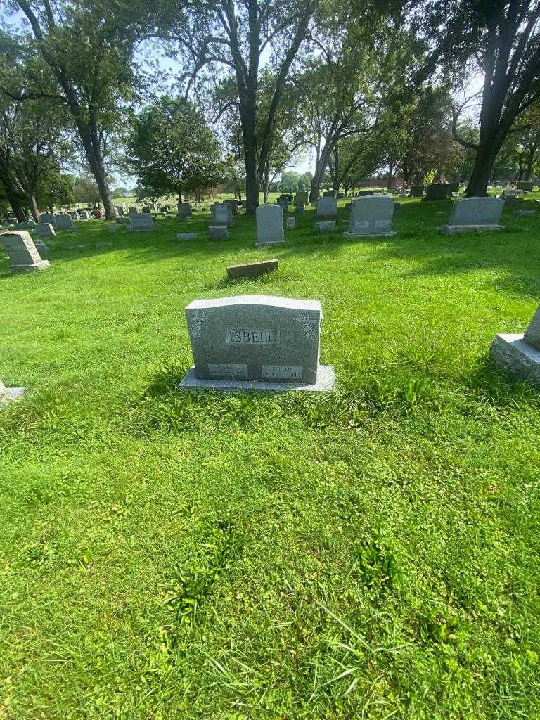 Elijah Isbell's grave. Photo 1