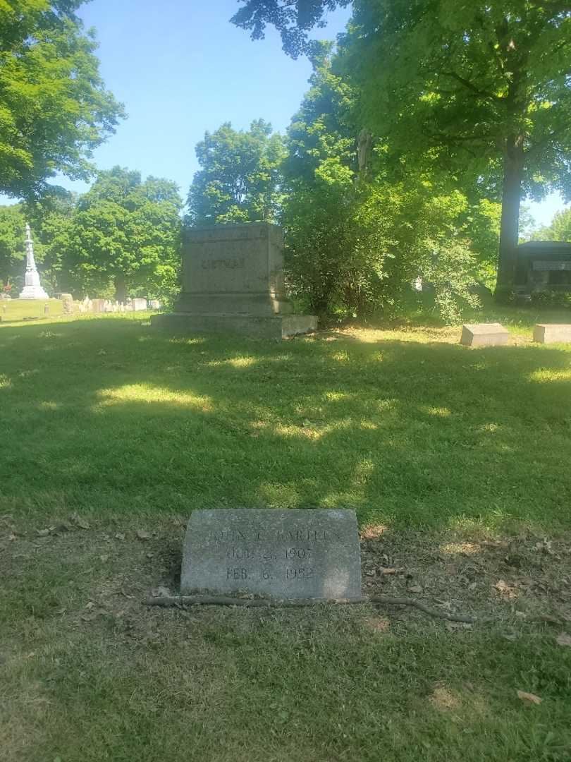 John C. Bartels's grave. Photo 1