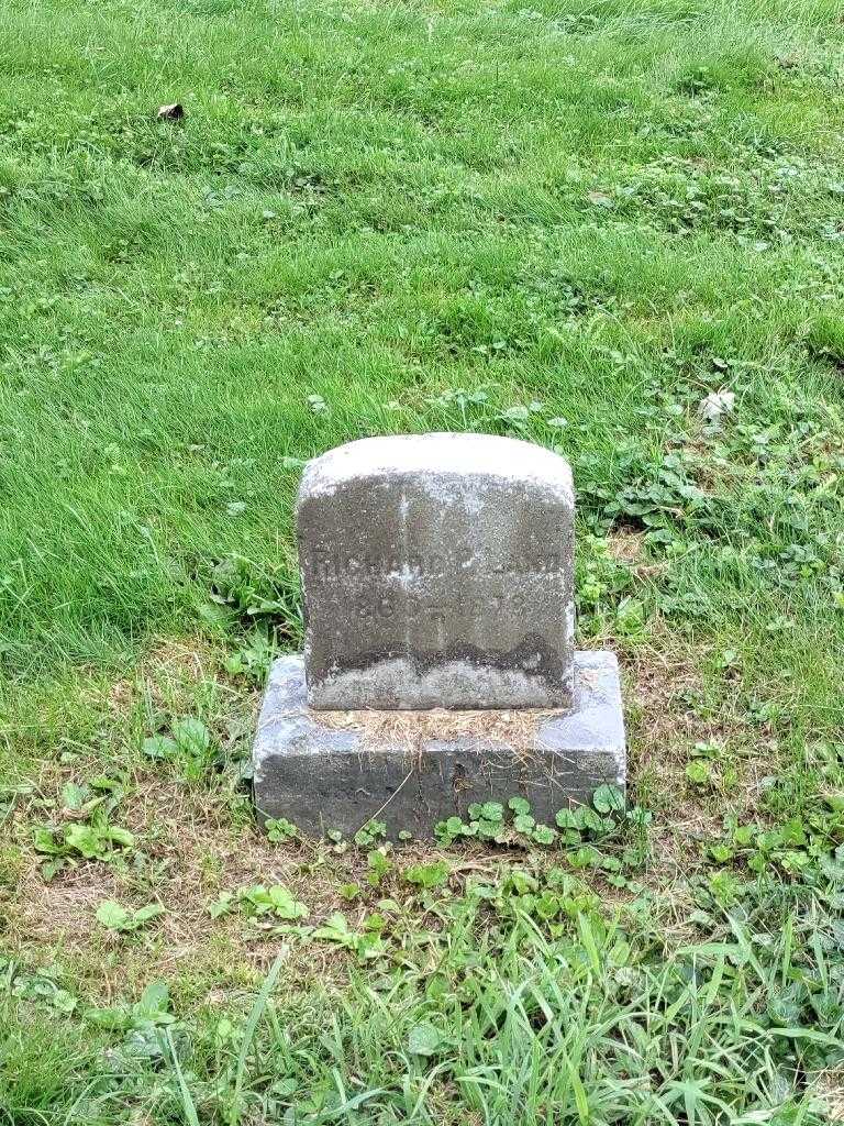 Richard P. Land's grave. Photo 2