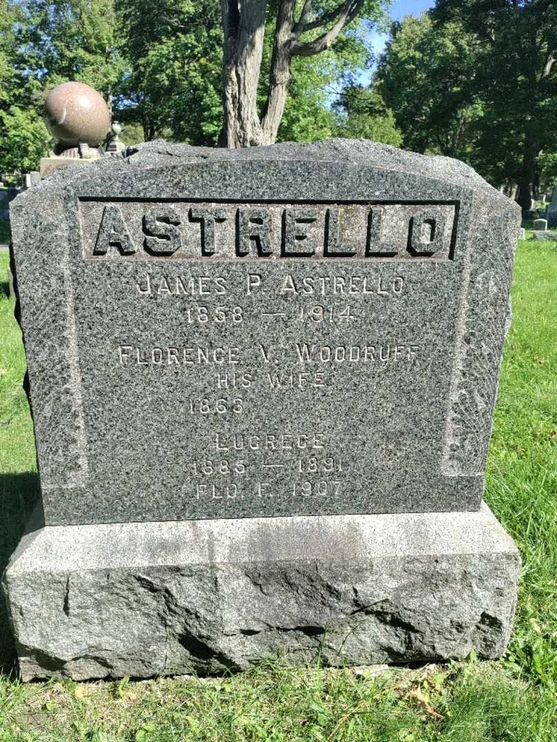 Florence F. Astrello's grave. Photo 3